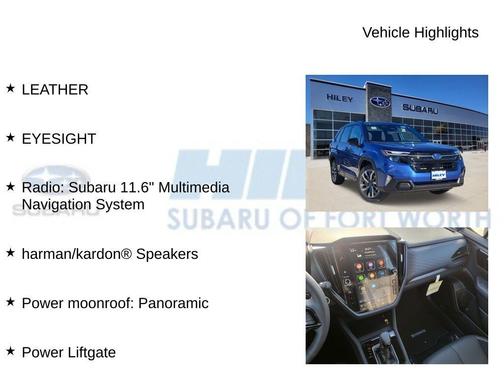 2025 Subaru Forester Hybrid Touring