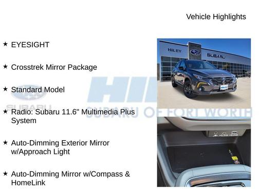 2025 Subaru Crosstrek Sport