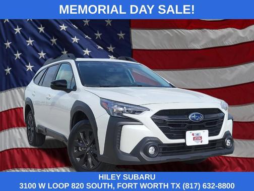 Crystal White Pearl 2025 Subaru Outback Onyx Edition