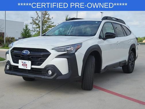 Crystal White Pearl 2025 Subaru Outback Onyx Edition