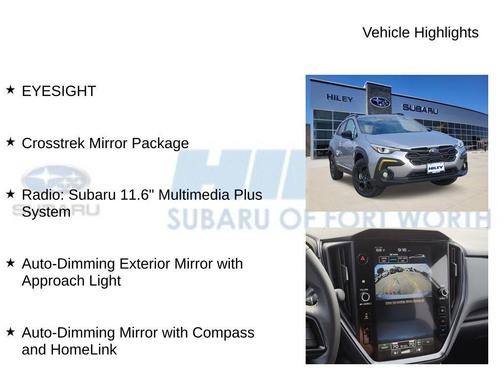 2026 Subaru Crosstrek Sport