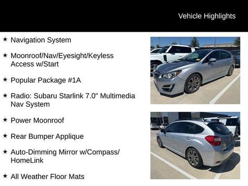 2016 Subaru Impreza 2.0i Sport Limited