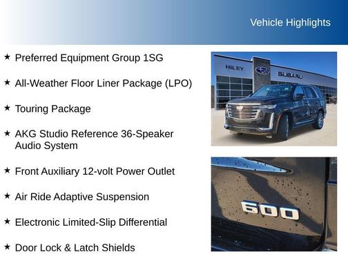 2024 Cadillac Escalade Premium Luxury Platinum