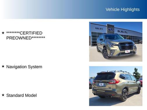 2023 Subaru Ascent Onyx Edition Limited