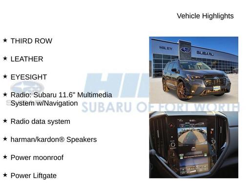 2025 Subaru Ascent Limited Bronze Edition