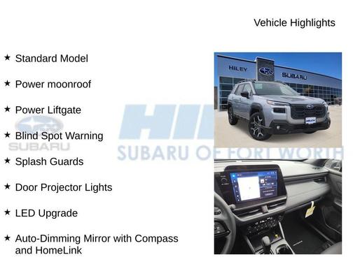 Ice Silver Metallic 2026 Subaru Outback Touring XT