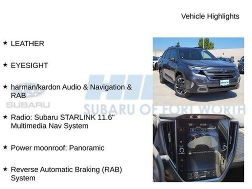 2025 Subaru Forester Limited