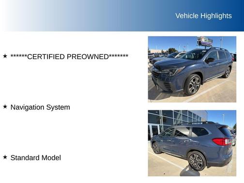 2024 Subaru Ascent Touring