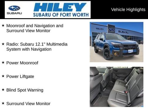 Geyser Blue 2026 Subaru Outback Wilderness