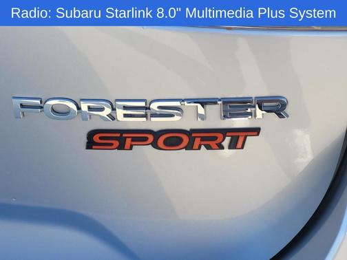 Ice Silver Metallic 2021 Subaru Forester Sport
