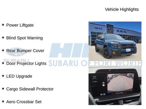 Geyser Blue 2026 Subaru Outback Wilderness