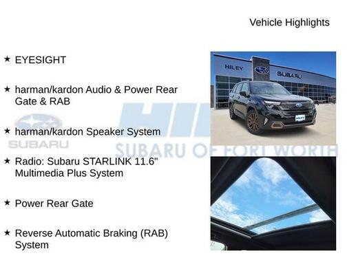 2025 Subaru Forester Sport