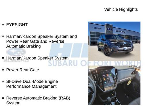 2026 Subaru Forester Sport