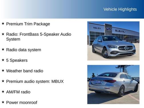 2022 Mercedes-Benz C-Class C 300