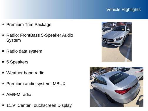 2022 Mercedes-Benz C-Class C 300