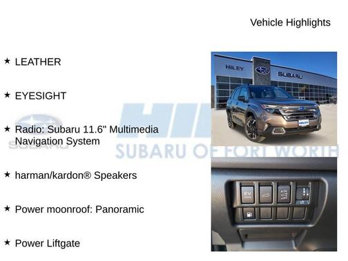 2025 Subaru Forester Hybrid Limited