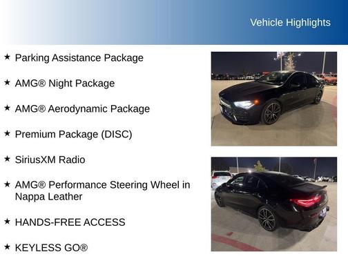 2022 Mercedes-Benz AMG CLA 35 Base 4MATIC