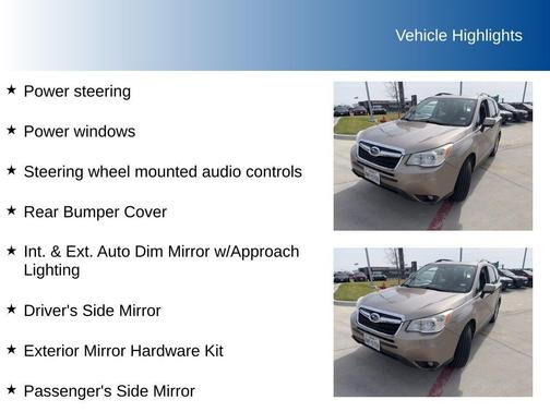 2015 Subaru Forester 2.5i Limited