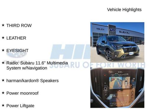 2025 Subaru Ascent Touring