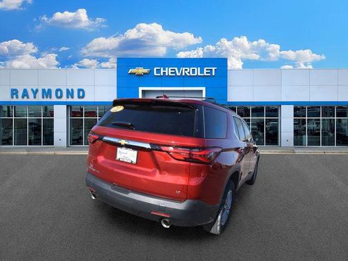 Cherry Red 2022 Chevrolet Traverse LT Leather