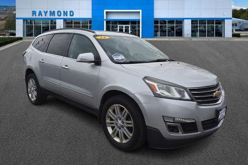 Silver Ice Metallic 2014 Chevrolet Traverse 1LT