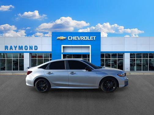 Silver Metallic 2025 Honda Civic Sport