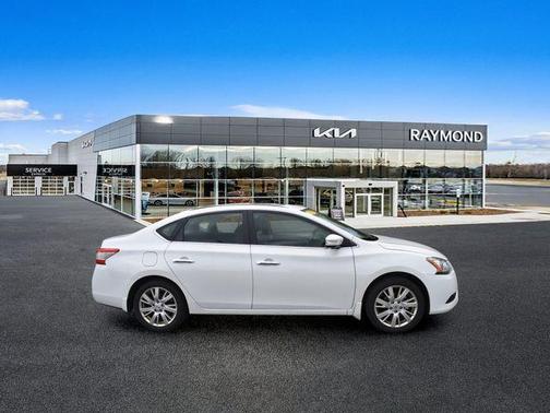 Aspen White 2015 Nissan Sentra SL