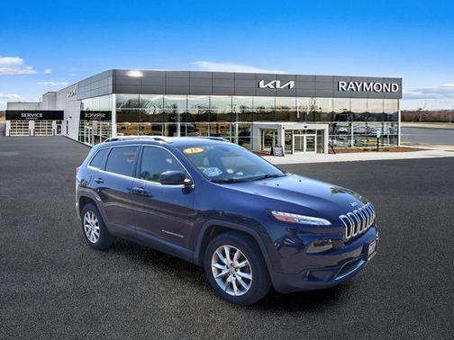 True Blue Pearlcoat 2015 Jeep Cherokee Limited