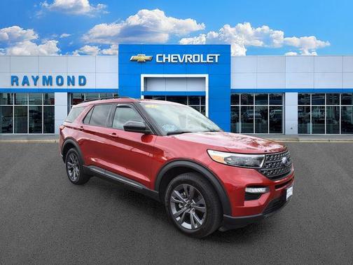Red Metallic 2024 Ford Explorer XLT