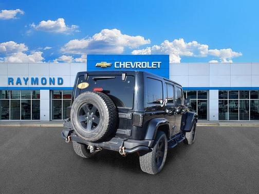 Black Clearcoat 2012 Jeep Wrangler Unlimited Rubicon