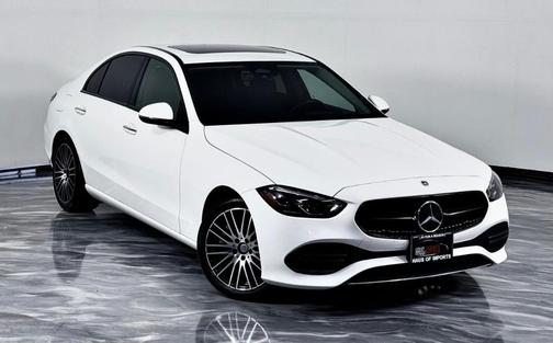 White 2023 Mercedes-Benz C-Class C 300 4MATIC