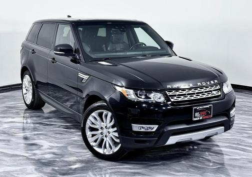 Santorini Black 2017 Land Rover Range Rover Sport 3.0L Supercharged HSE