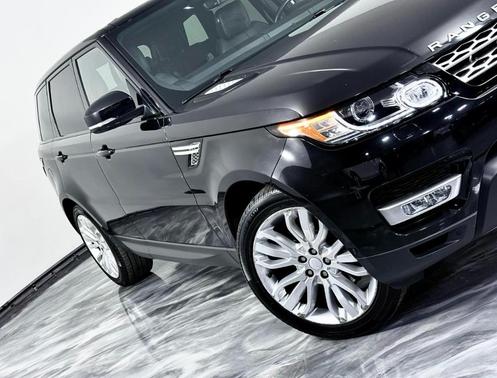 Santorini Black 2017 Land Rover Range Rover Sport 3.0L Supercharged HSE