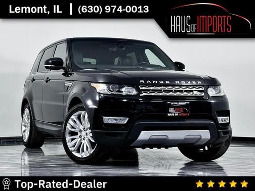 Santorini Black 2017 Land Rover Range Rover Sport 3.0L Supercharged HSE