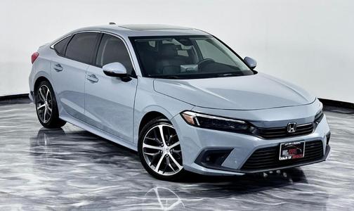 Gray 2023 Honda Civic Touring