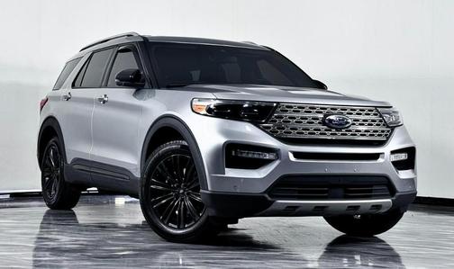 Silver 2020 Ford Explorer Limited