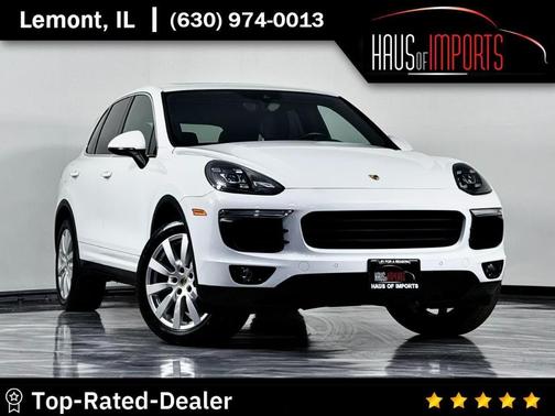 White 2018 Porsche Cayenne S