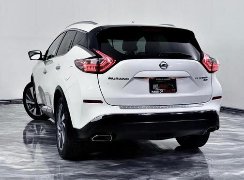 White 2018 Nissan Murano Platinum