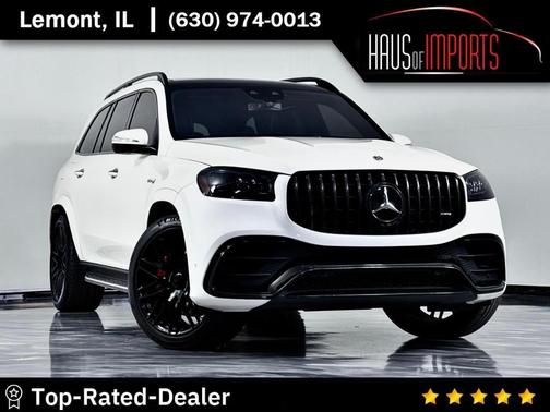 White 2021 Mercedes-Benz AMG GLS 63 Base 4MATIC