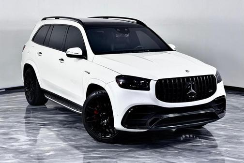 White 2021 Mercedes-Benz AMG GLS 63 Base 4MATIC