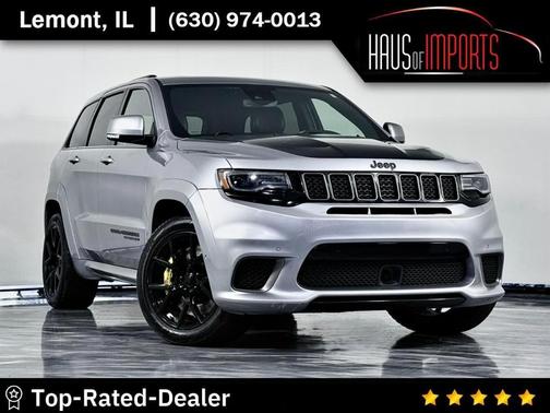Silver 2020 Jeep Grand Cherokee Trackhawk