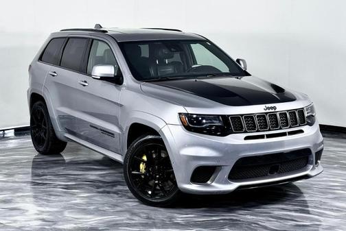 Silver 2020 Jeep Grand Cherokee Trackhawk