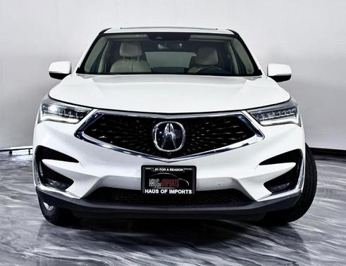 White 2019 Acura RDX Advance Package