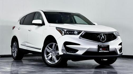 White 2019 Acura RDX Advance Package