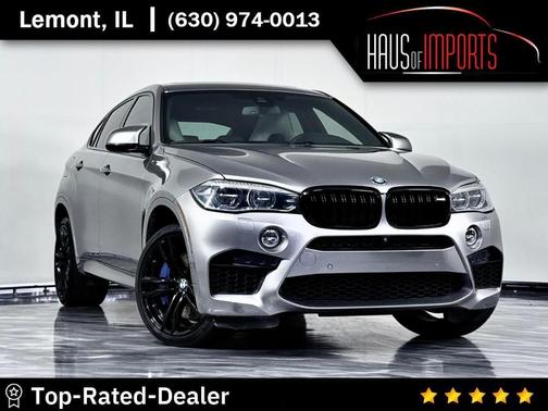 Gray 2019 BMW X6 M Base