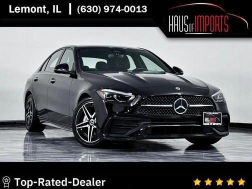 Black 2023 Mercedes-Benz C-Class C 300 4MATIC