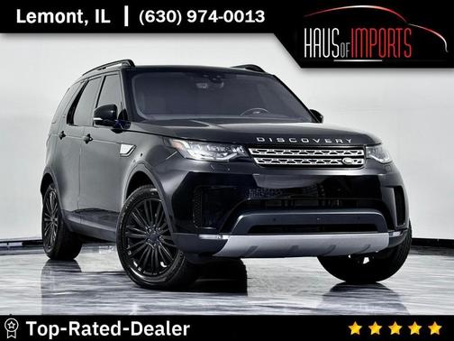 Santorini Black 2017 Land Rover Discovery HSE
