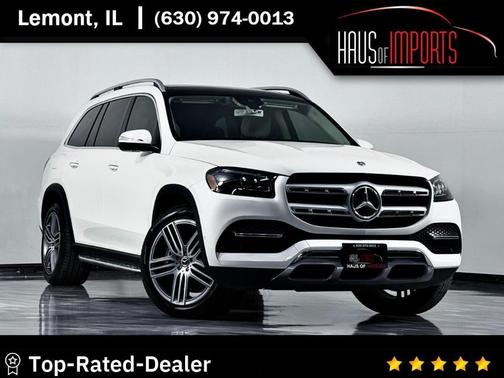 White 2020 Mercedes-Benz GLS 450 Base 4MATIC