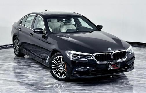 Black 2017 BMW 540 i xDrive