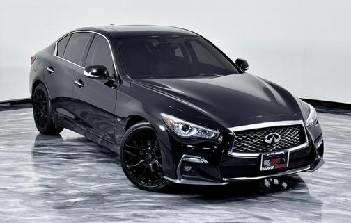 Black Obsidian 2018 INFINITI Q50 3.0t Sport